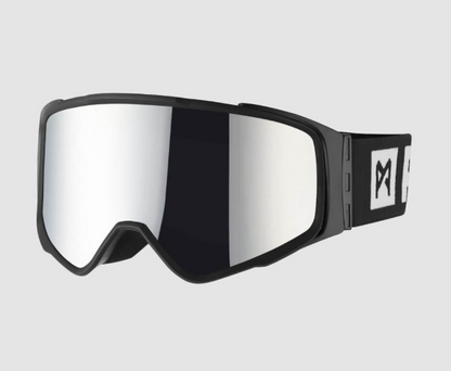 Мото очила PANDO MOTO Minimalist - Anti-Fog, Anti-Scratch - SILVER