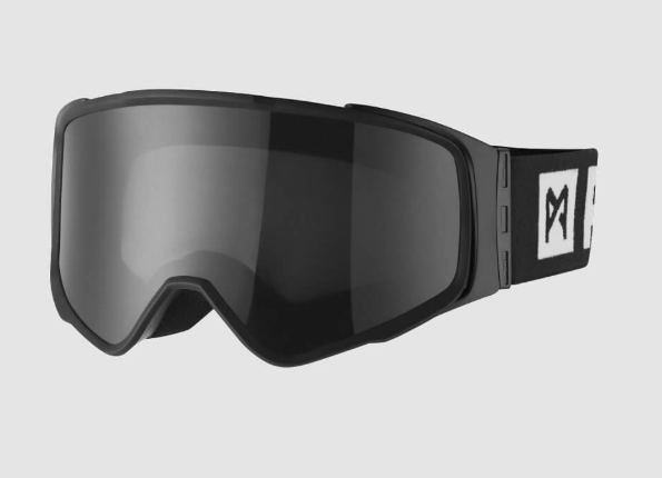 Мото очила PANDO MOTO Minimalist - Anti-Fog, Anti-Scratch - BLACK