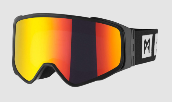 Мото очила PANDO MOTO Minimalist - Anti-Fog, Anti-Scratch - RED