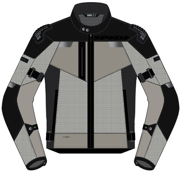 Лятно текстилно мото яке SPIDI VENT PRO Black/Ice