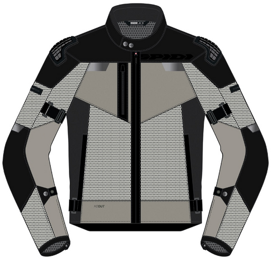 Лятно текстилно мото яке SPIDI VENT PRO Black/Ice