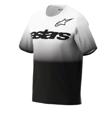 Вело тениска ALPINESTARS SS A-DURA ASTARS 2.0 WHITE/BLACK