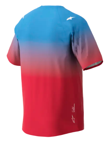 Вело тениска ALPINESTARS SS A-DURA ASTARS 2.0 RED/BRIGHT BLUE