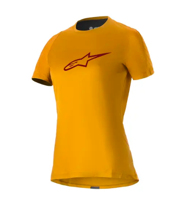 Дамска вело тениска ALPINESTARS STELLA SS A-DURA RIDE ORANGE