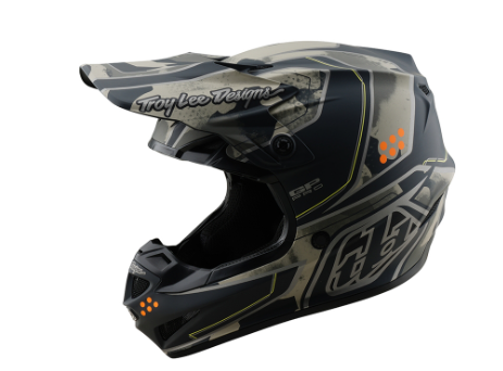 Mотокрос каска TROY LEE DESIGNS GP Pro Trooper - Black/Caper