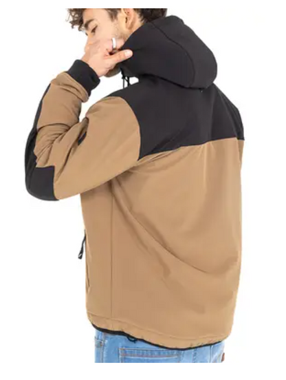 Текстилно яке JOHN DOE HOOD XTM V3 RIP STOP SOFTSHELL DESERT/BLACK