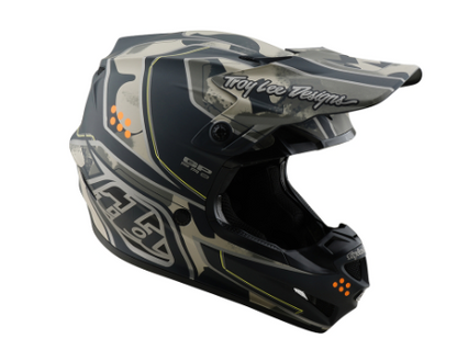 Mотокрос каска TROY LEE DESIGNS GP Pro Trooper - Black/Caper