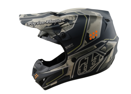 Mотокрос каска TROY LEE DESIGNS GP Pro Trooper - Black/Caper