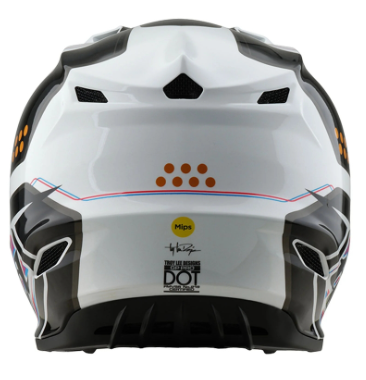 Mотокрос каска TROY LEE DESIGNS GP Pro Mips - Trooper White/Black