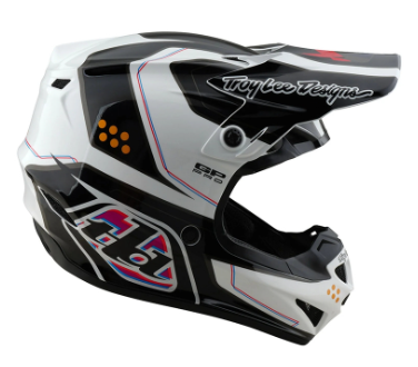 Mотокрос каска TROY LEE DESIGNS GP Pro Mips - Trooper White/Black