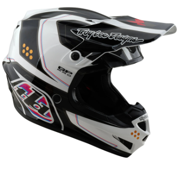 Mотокрос каска TROY LEE DESIGNS GP Pro Mips - Trooper White/Black