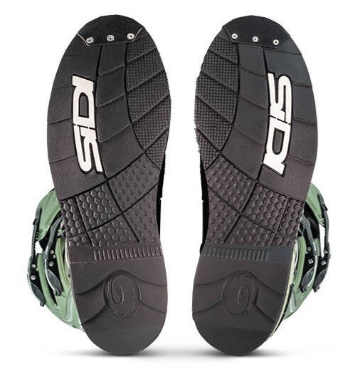 Мотокрос ботуши SIDI AGUEDA ARMY/BLACK