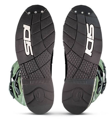 Мотокрос ботуши SIDI AGUEDA ARMY/BLACK