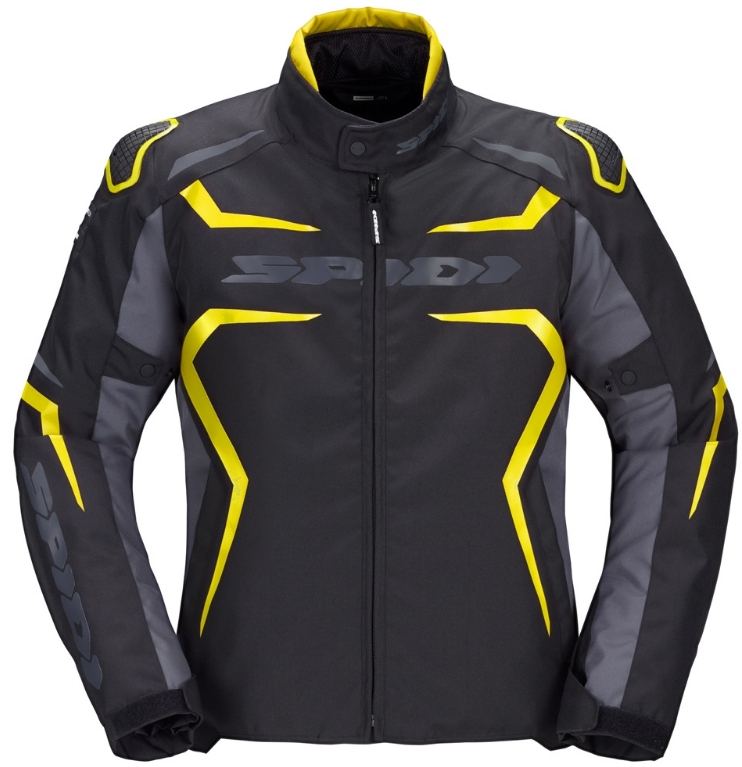 Текстилно мото яке SPIDI RACE-EVO H2OUT Yellow fluo