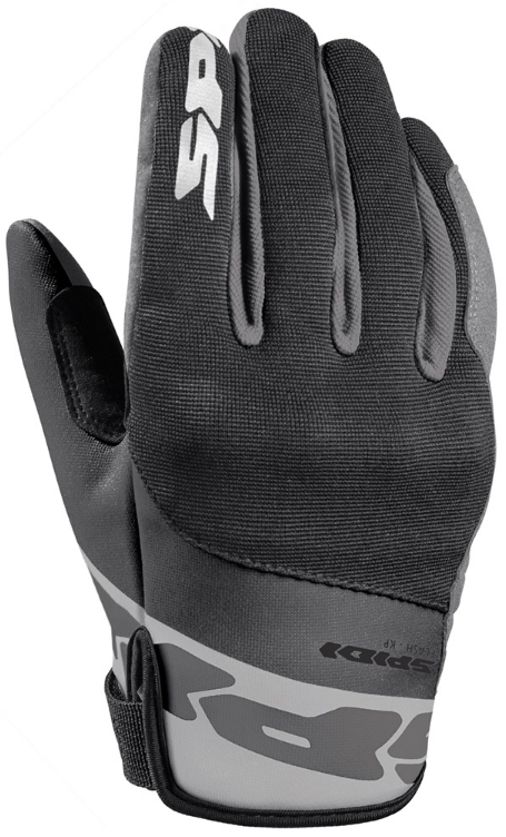 Текстилни мото ръкавици SPIDI Flash-KP Tex Black/Grey