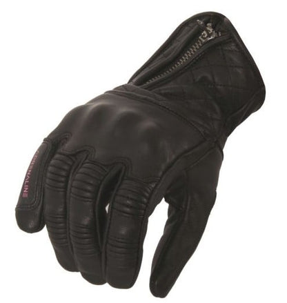 Дамски кожени ръкавици ADRENALINE ORCHID BLACK/PINK