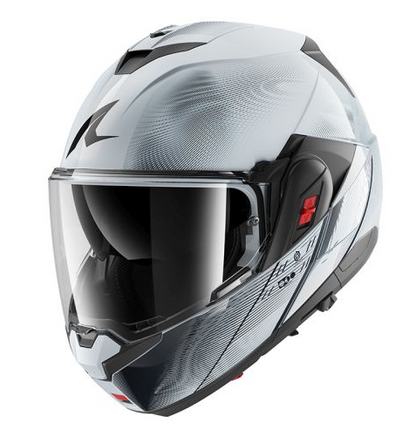 Модуларна каска SHARK OXO SPEED-TECH GREY/WHITE