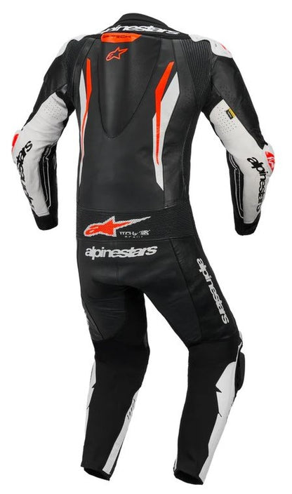 Кожен екип ALPINESTARS GP TECH V5 BLACK/WHITE/FLUO RED