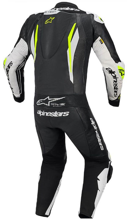 Кожен екип ALPINESTARS GP TECH V5 FLUO BLACK/WHITE/FLUO YELLOW