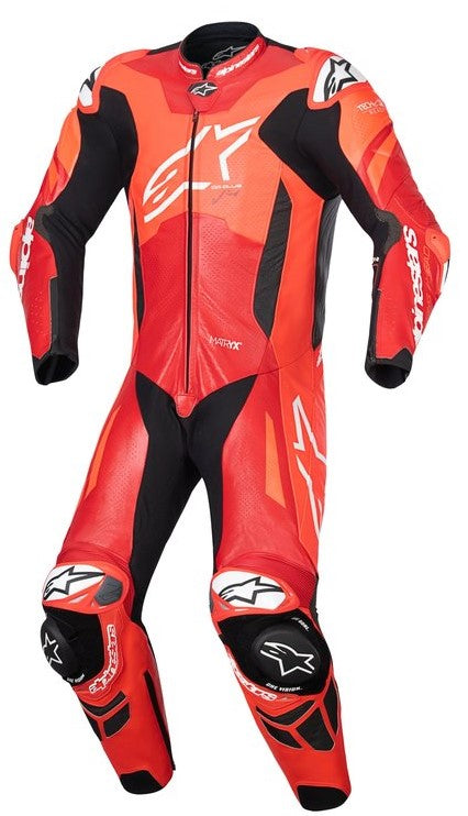 Кожен екип ALPINESTARS GP PLUS V4 SPRINT RED FLUO