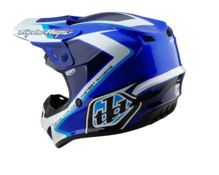 Мотокрос каска TROY LEE DESIGNS GP Shutter - Blue/White
