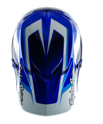 Мотокрос каска TROY LEE DESIGNS GP Shutter - Blue/White