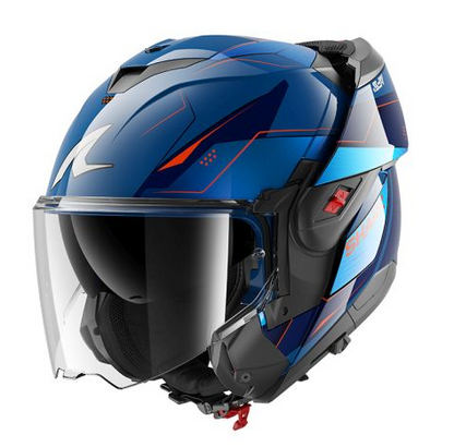Модуларна каска SHARK OXO MEKARIUM BLUE