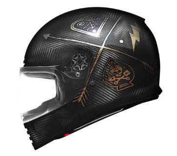 Каска PREMIER THUNDER CARBON NX GD CHR