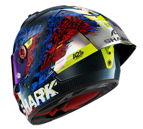 Каска SHARK AERON-GP FIM RACING SPEED-FANCY BLACK/BLUE/RED