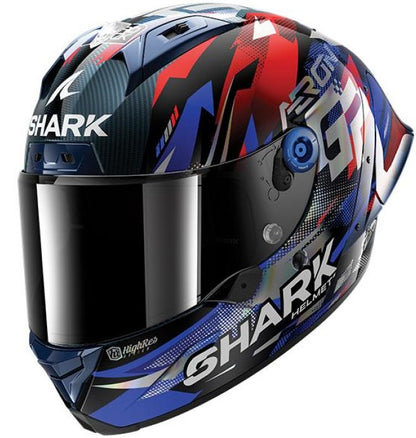 Каска SHARK Aeron-GP FIM Zarco Victory Blue Red Black