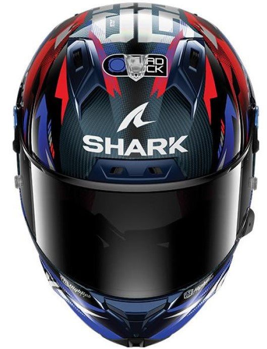 Каска SHARK Aeron-GP FIM Zarco Victory Blue Red Black