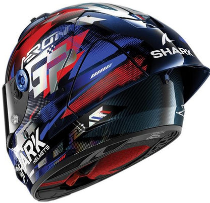 Каска SHARK Aeron-GP FIM Zarco Victory Blue Red Black