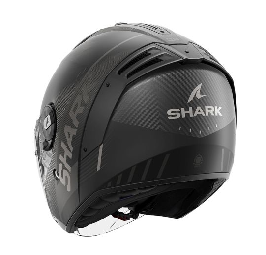 Каска SHARK RS JET CARBON SPEED TECH MAT BLACK/GREY