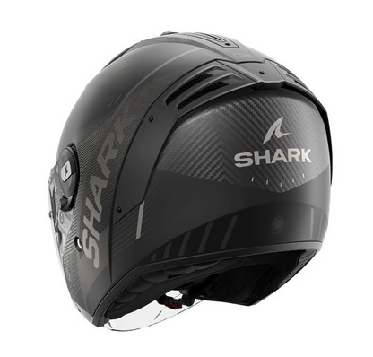 Каска SHARK RS JET CARBON SPEED TECH MAT BLACK/GREY