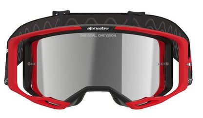 Мотокрос очила ALPINESTARS VISION 8 LUAR Red/ Black/ Mirror SILVER