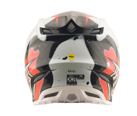 Mотокрос каска TROY LEE DESIGNS SE5 Carbon Membrane - Black/Red