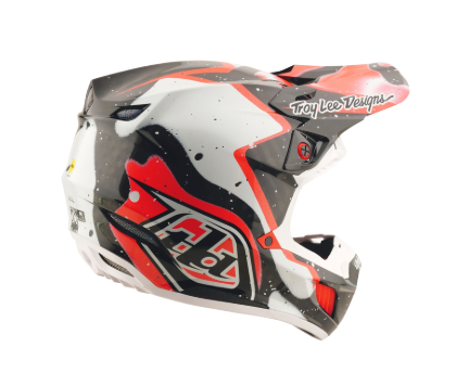 Mотокрос каска TROY LEE DESIGNS SE5 Carbon Membrane - Black/Red