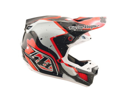 Mотокрос каска TROY LEE DESIGNS SE5 Carbon Membrane - Black/Red