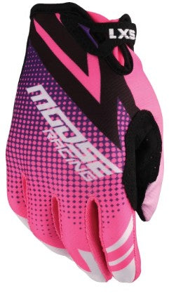 Детски мотокрос ръкавици MOOSE RACING SX1 PINK/PURPLE