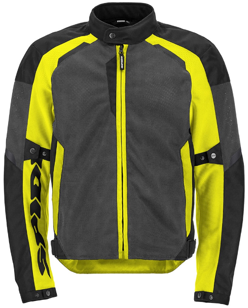Текстилно мото яке SPIDI TEK NET Yellow fluo