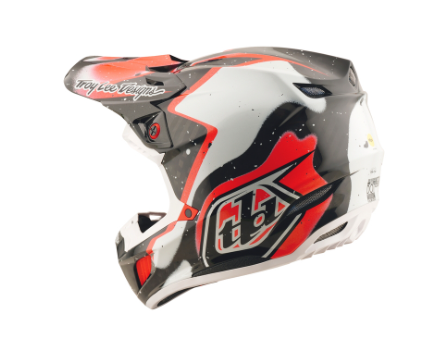 Mотокрос каска TROY LEE DESIGNS SE5 Carbon Membrane - Black/Red