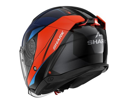 Каска за скутер SHARK SKWAL i3 JET MEKARIUM BLACK/BLUE/ORANGE