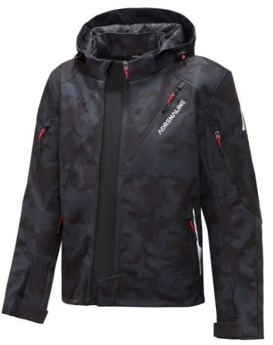 Текстилно мото яке ADRENALINE FREEDOM BLACK/CAMO