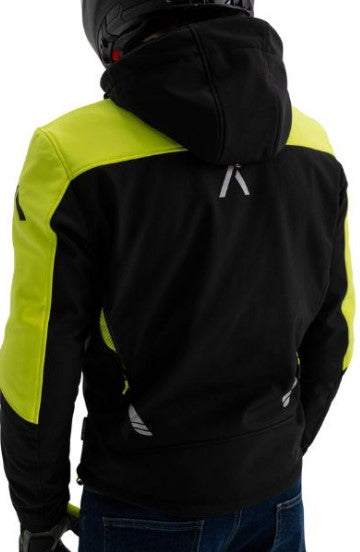 Текстилно мото яке ADRENALINE FREEDOM BLACK/YELLOW