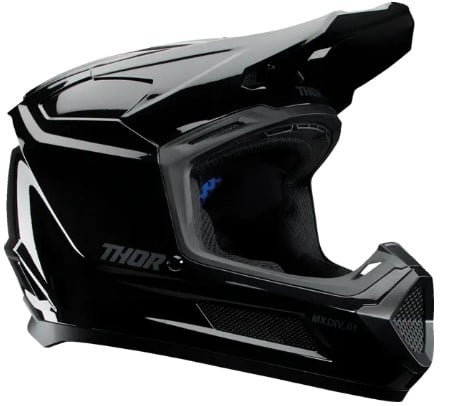 Детска мотокрос каска THOR FLEET BLACKOUT GLOSS
