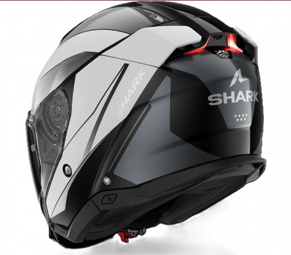 Каска за скутер SHARK SKWAL i3 JET MEKARIUM BLACK/GREY/WHITE