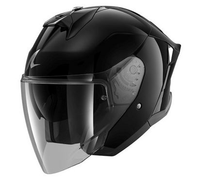 Каска за скутер SHARK SKWAL JET CUP BLANK BLACK