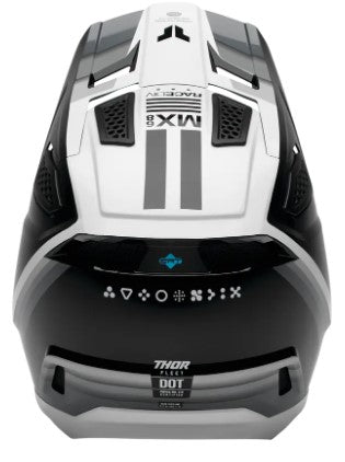 Мотокрос каска THOR FLEET DEFY BK/WH