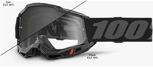 Мотокрос очила 100% Accuri 2 Woods Black - Photochromic