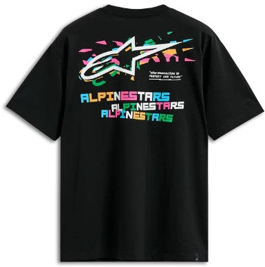 Тениска ALPINESTARS SS CSF OVERSIZED WILD BLACK